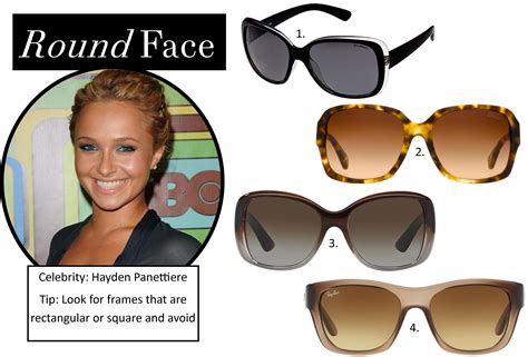 best shaped sunglasses for round face